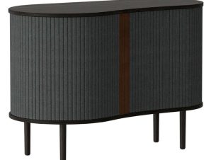 Μπουφές Audacious Horizons S 5111C706-04 100x50x67cm Black Oak-Dark Grey