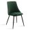 Καρέκλα Giselle 096-000020 52x51x81 Dark Green-Black