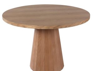 Τραπέζι Albero 117FRF1244 D120x75cm Oak