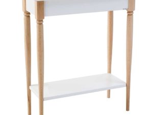 Κονσόλα Mamo S MAMOCSBE1 65x35x74cm White-Beech