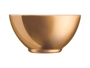 Luminarc Μπολ Πρωινού Γυάλινο 13cm Flashy Gold 500ml